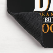 Vatertag Ich bin Vater des Zimmermanns Mousepad (Ecke)
