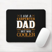 Vatertag Ich bin Vater des Zimmermanns Mousepad (Mit Mouse)