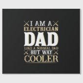 Vatertag Ich bin Vater Geschenkpapier (Flach)