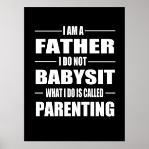 Vatertag   Ich bin Vater Poster