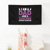 Vatertag Ich bin Vater und Lehrer Banner (Insitu)