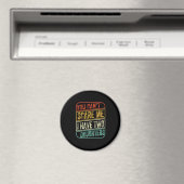 Vatertag Ich habe zwei Töchter Magnet (In Situ (Geschirrspüler))