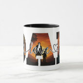 Vatertag "Ich Liebe dir Vater" Tasse (Zentrum)