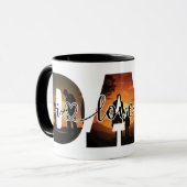 Vatertag "Ich Liebe dir Vater" Tasse (Vorderseite Links)