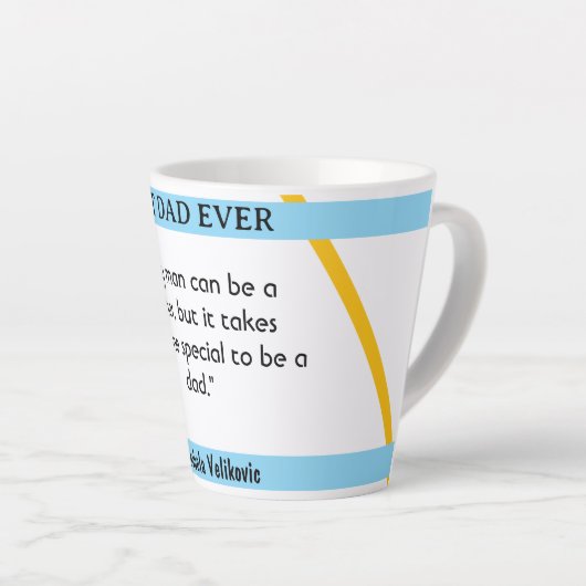 Vatertag ich Zitat 5 Kaffee Tasse (Rechte Ecke)