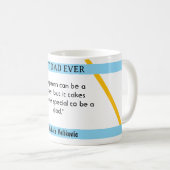 Vatertag ich Zitat 5 Kaffee Tasse (VorderseiteRechts)