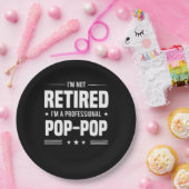 Vatertag | Im A Beruflich Pop Pop Pappteller (Party)