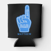 Vatertag Individuelle Name Foam Can Cooler Dosenkühler (Vorderseite)