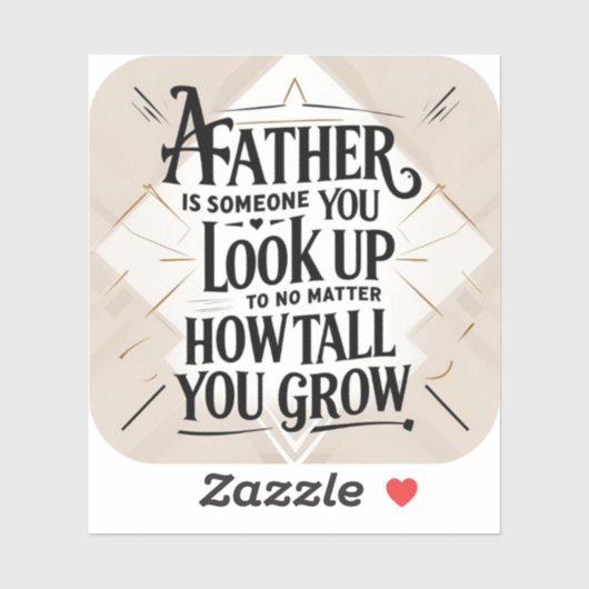 Vatertag Inspiration Aufkleber (Blatt)