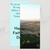 Vatertag Italien Foto & Lesezeichen (Vorne/Hinten)