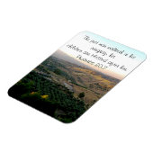 Vatertag Italien & Schrift Magnet (Linke Seite)