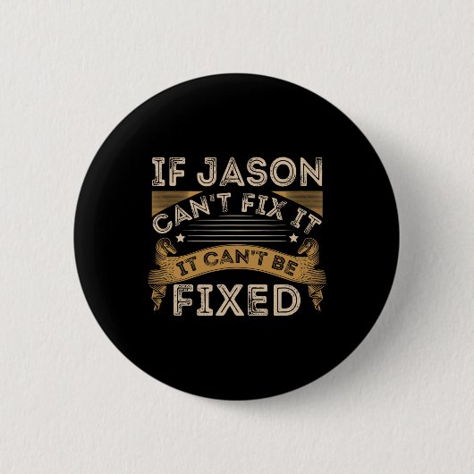 Vatertag Jason Zitat Button (Vorderseite)