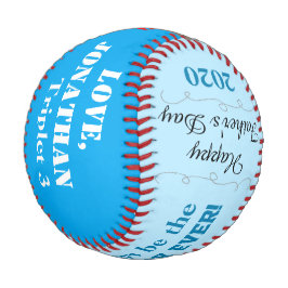 Vatertag Junge Triplet Blue Foto Baseball