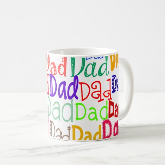 Vatertag Kaffeetasse (VorderseiteRechts)