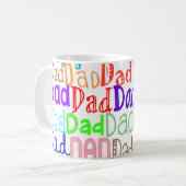 Vatertag Kaffeetasse (Vorderseite Links)