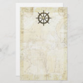 Vatertag - Kapitän-Rad Briefpapier (Vorne/Hinten)