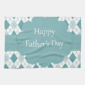 Vatertag kariert geschirrtuch (Horizontal)