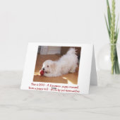 Vatertag Karte (Rückseite)