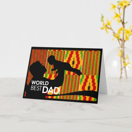 Vatertag Karte (Gelbe Blume)