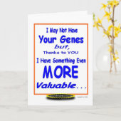 Vatertag Karte (Gelbe Blume)