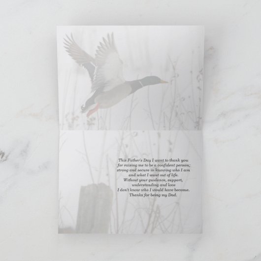 Vatertag Karte (Innenseite)