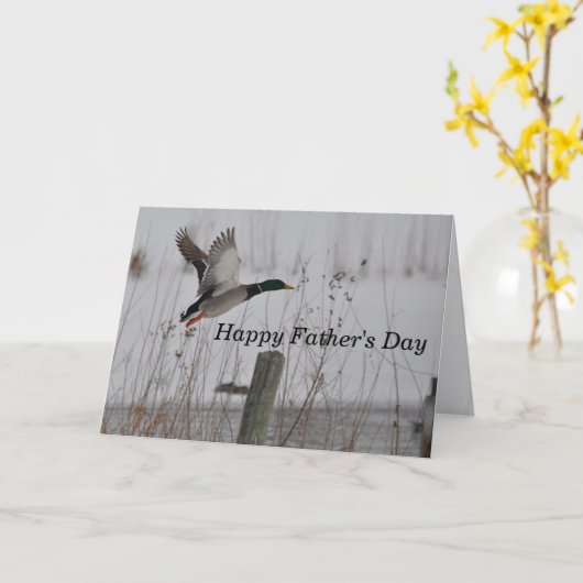 Vatertag Karte (Gelbe Blume)