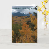 Vatertag Karte (Gelbe Blume)