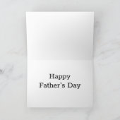 Vatertag Karte (Innenseite)