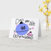 Vatertag Karte (Gelbe Blume)