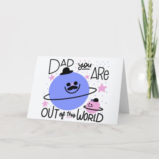 Vatertag Karte (Vorderseite)