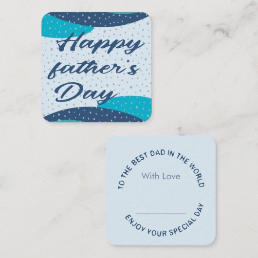 Vatertag - Karte (Vorne/Hinten)