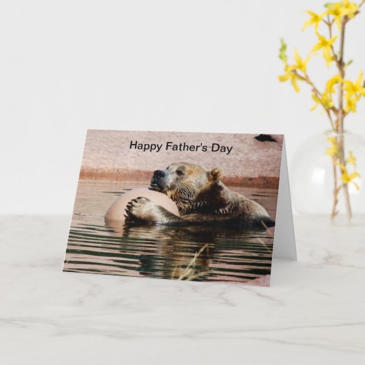 Vatertag Karte (Gelbe Blume)