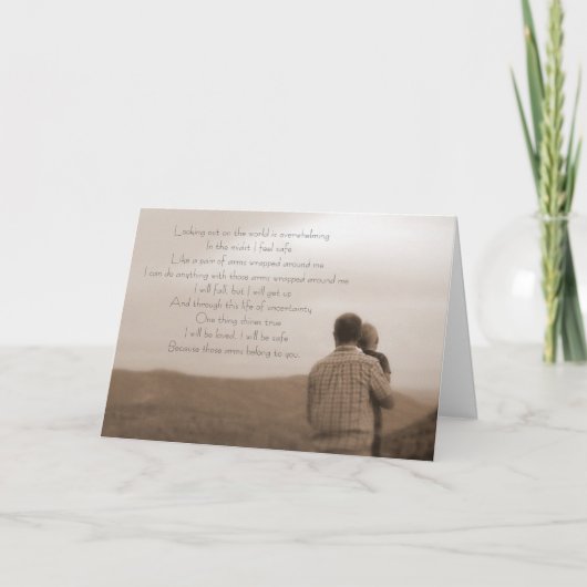 Vatertag Karte (Vorderseite)