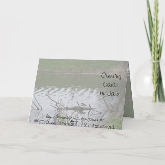 Vatertag Karte (Rückseite)