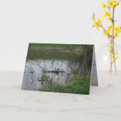 Vatertag Karte (Gelbe Blume)