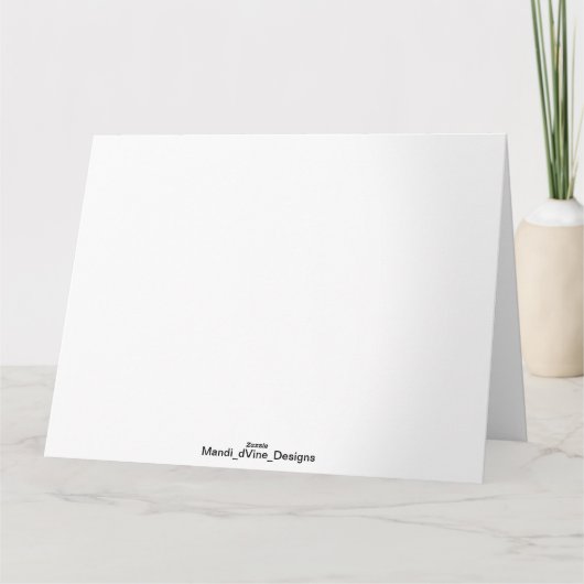 Vatertag Karte Barbeque (Rückseite)