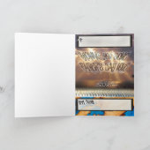 Vatertag-Karte DJ Karte (Innenseite)