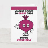 Vatertag Karte lustige Papa Witz Pun untragbar (Vorderseite)