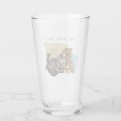 Vatertag Katze Glas (Rückseite)