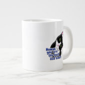 Vatertag Katze Jumbo-Tasse (Vorderseite Rechts)