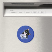 Vatertag Katze Magnet (In Situ (Geschirrspüler))