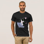 Vatertag Katze T-Shirt (Vorne ganz)