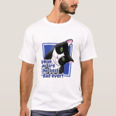 Vatertag Katze T-Shirt (Vorderseite)