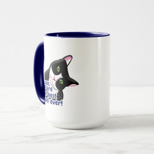 Vatertag Katze Tasse (Vorderseite Links)