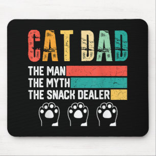Vatertag Katzenpapa Mousepad