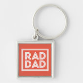 Vatertag - Krasser Vater Schlüsselanhänger (Vorne)