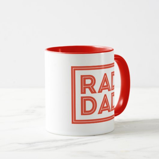 Vatertag - Krasser Vater Tasse (VorderseiteRechts)