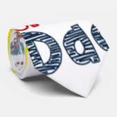 Vatertag Krawatte (Gerollt)