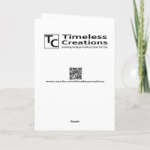 Vatertag-Krawatte Karte (Rückseite)