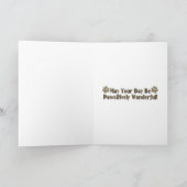 Vatertag - Labrador - Schokolade Karte (Innenseite)